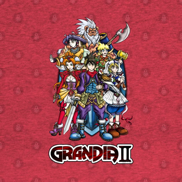 Grandia II Heroes by WarioPunk